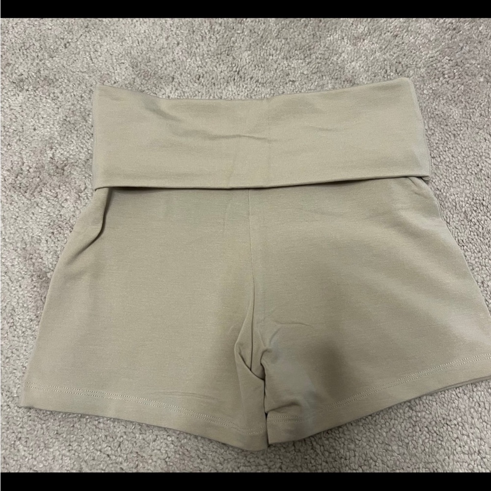 CSB foldover shorts